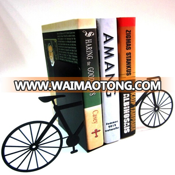 Bicycle metal bookstand Decorative metal gifts bookends