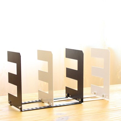 Creative retractable student book stand, large combination bookshelf, metal iron to receive the file holder book folder